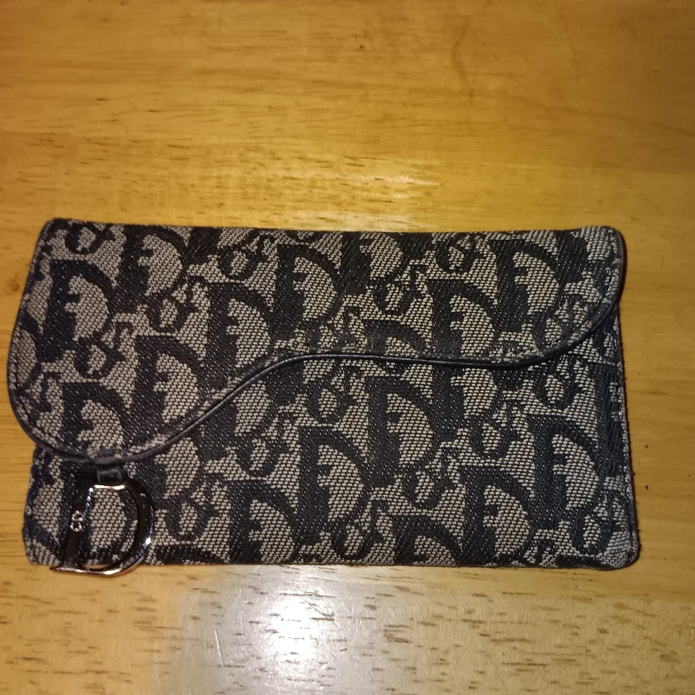 Christian Dior Trotter Long Saddle Wallet